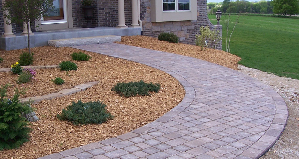 Hardscapes (Retaining walls, Paver Patios and Sidewalks)